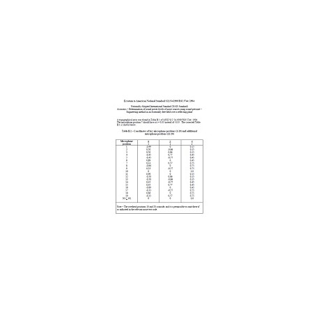 ASA S12.54-1999/ISO 3744:1994 Errata