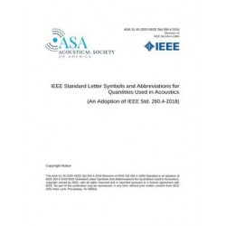 ASA S1.45-2020/IEEE Std 260.4-2018