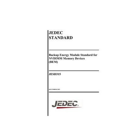 JEDEC JESD315