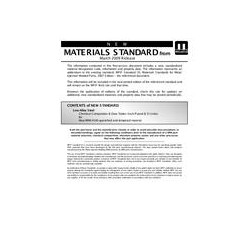 MPIF Standard 35 - Injection Molded - Addendum