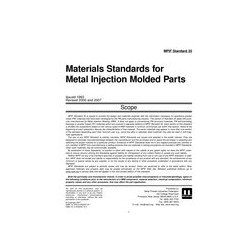 MPIF Standard 35 - Injection Molded