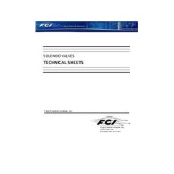 FCI Solenoid Valves - Technical Sheets