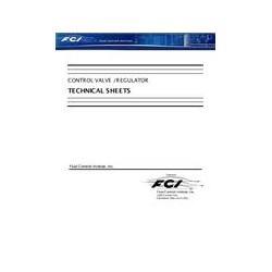 FCI Control Valve/Regulator - Technical Sheets