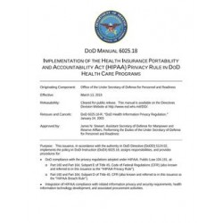 DOD DOD-6025.18-R