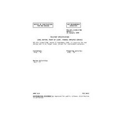 MIL MIL-DTL-11484/178B Notice 1 - Inactivation