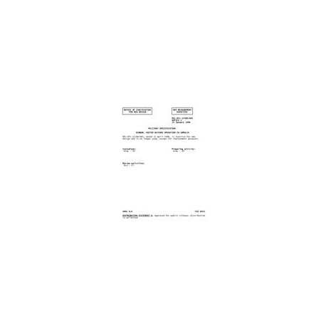 MIL MIL-DTL-11589/485 Notice 1 - Inactivation