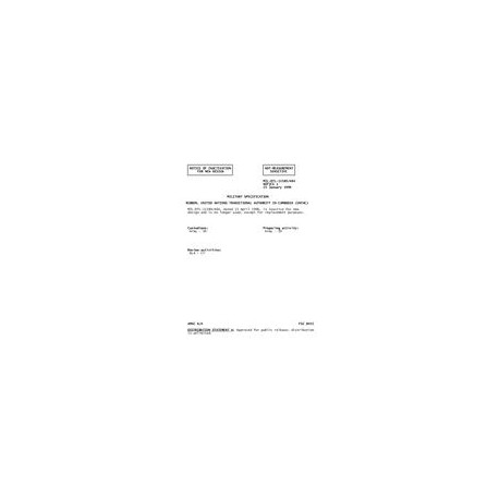 MIL MIL-DTL-11589/484 Notice 1 - Inactivation