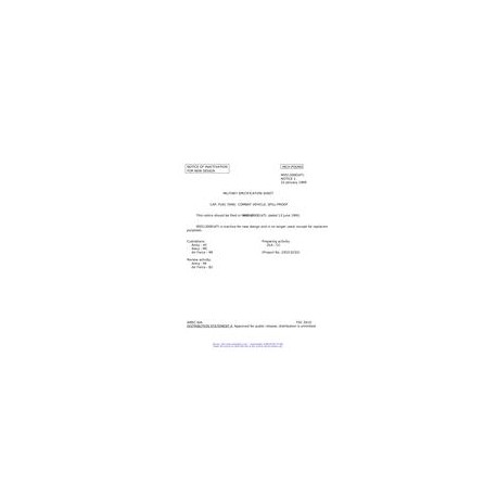 MIL MS51300E Notice 1 - Inactivation