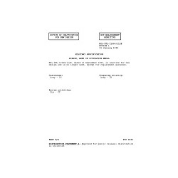 MIL MIL-DTL-11589/112E Notice 1 - Inactivation