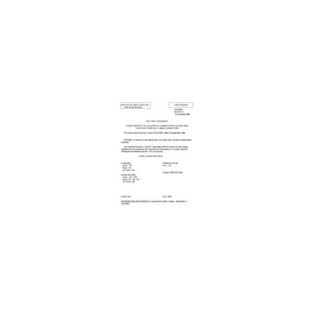 MIL MS3180F Notice 2 - Inactivation