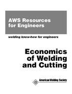 Economics of Welding and Cutting