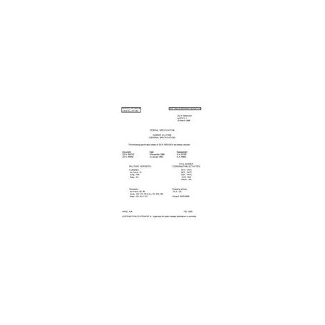 FED ZZ-R-765/58 Notice 1 - Cancellation