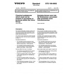 VOLVO STD 100-0002 0