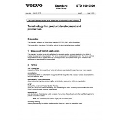 VOLVO STD 100-0009 0