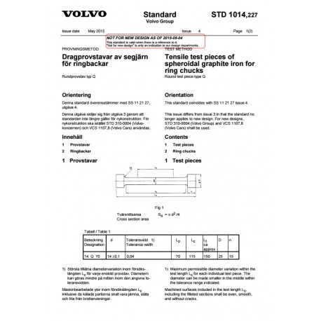 VOLVO STD 1014,227 0