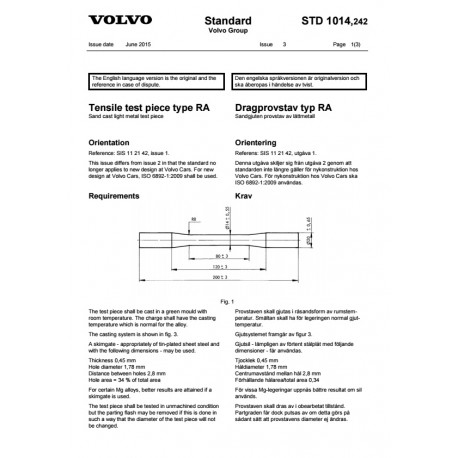 VOLVO STD 1014,242 0