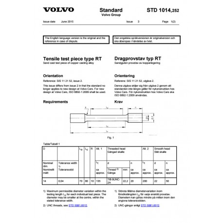 VOLVO STD 1014,252 0