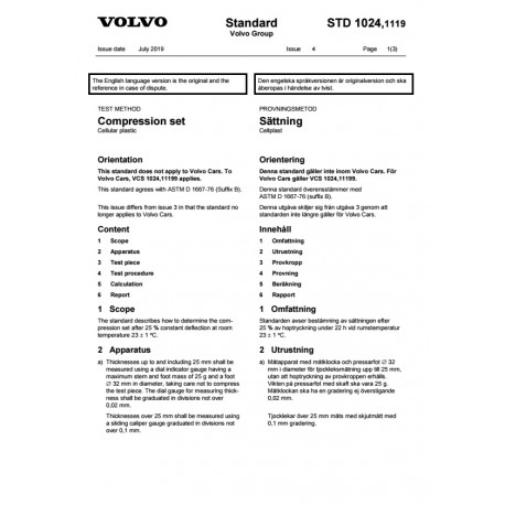 VOLVO STD 1024,1119 0