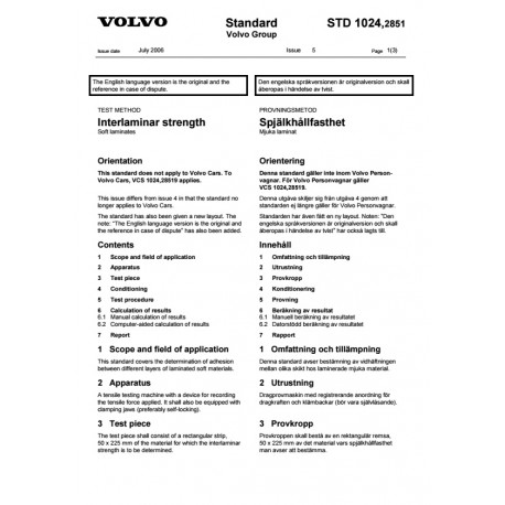 VOLVO STD 1024,2851 0