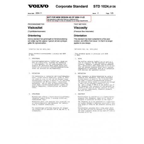 VOLVO STD 1024,6136 0