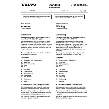 VOLVO STD 1024,7134 0