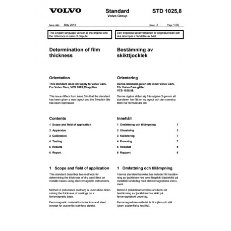 VOLVO STD 1025,8 0