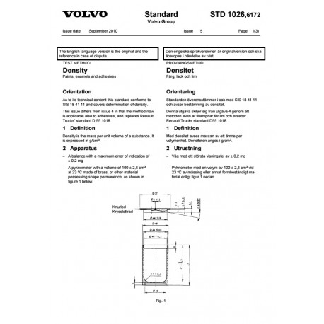 VOLVO STD 1026,6172 0