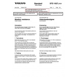 VOLVO STD 1027,3131 0