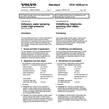 VOLVO STD 1029,54719 0