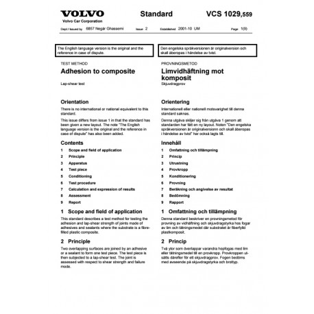 VOLVO STD 1029,559 0