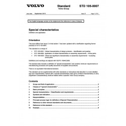 VOLVO STD 105-0007 0