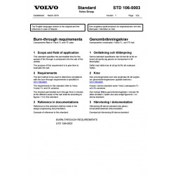 VOLVO STD 106-0003 0