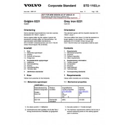 VOLVO STD 1103,21 0