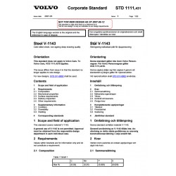 VOLVO STD 1111,431 0