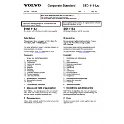 VOLVO STD 1111,52 0