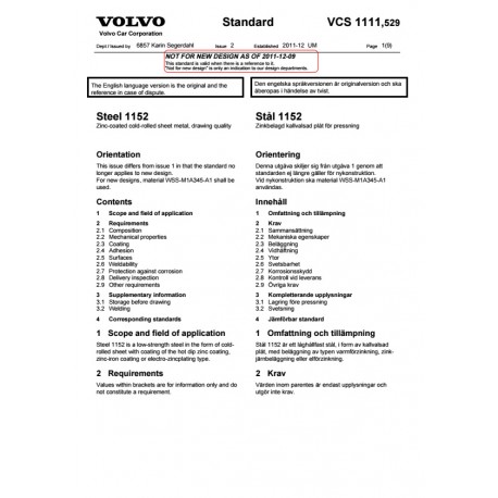 VOLVO STD 1111,529 0