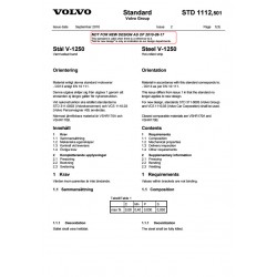 VOLVO STD 1112,501 0