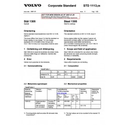 VOLVO STD 1113,05 0