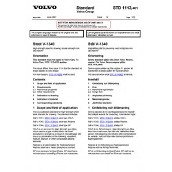 VOLVO STD 1113,401 0