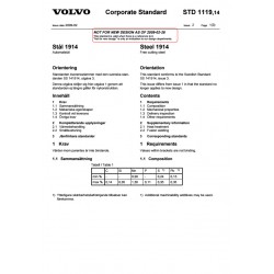 VOLVO STD 1119,14 0