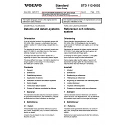 VOLVO STD 112-0002 0