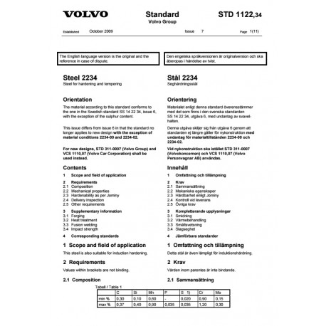 VOLVO STD 1122,34 0