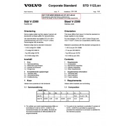 VOLVO STD 1123,001 0