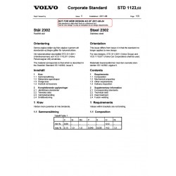 VOLVO STD 1123,02 0