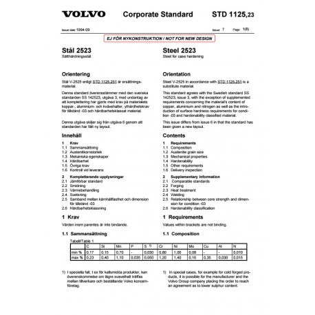 VOLVO STD 1125,23 0