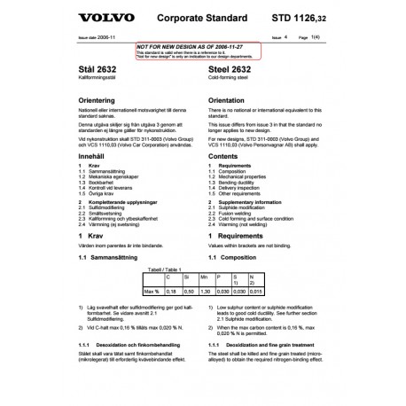 VOLVO STD 1126,32 0