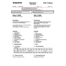 VOLVO STD 1129,081 0