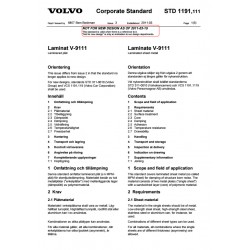 VOLVO STD 1191,111 0