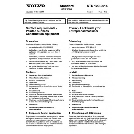 VOLVO STD 120-0014 0