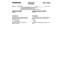 VOLVO STD 1216,6 0